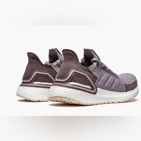 Adidas Ultraboost 19 Purple Running Shoes - Picture 3 of 3